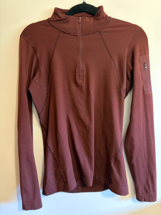 Arc'teryx Tops - ARC’TERYX- size small, brown, Rho LT Zip Neck Women's